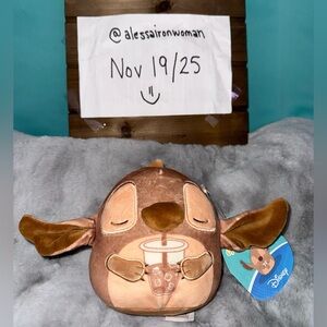 BNWT: 5” Stitch (Chocolate) Scented Squishmallow
